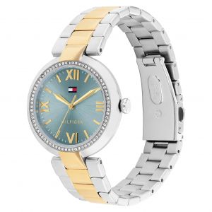 Montre Tommy Hilfiger Two-Tone Steel Light Blue Dial