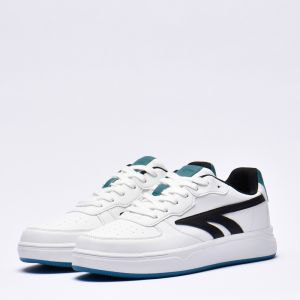 HI TEC VARSITY COURT WHITE BLACK DEEP LAKE