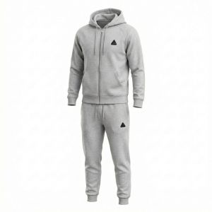 PEAK KNITTED TRACKSUIT LT.GREY