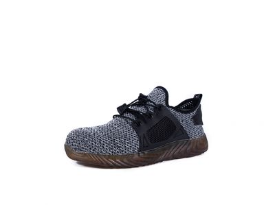 chaussures homme -stripes gris