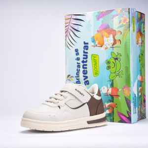 BLOOMPY  CINZA/OFF WHITE