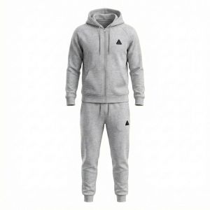PEAK KNITTED TRACKSUIT LT.GREY