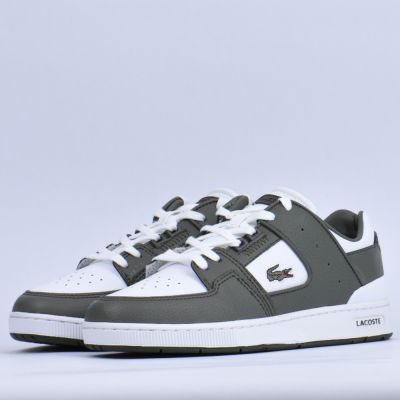 LACOSTE COURT CAGE WHT/KHK