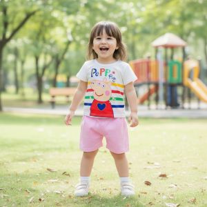 ENSEMBLE multicolore MOTIF PEPP PIG