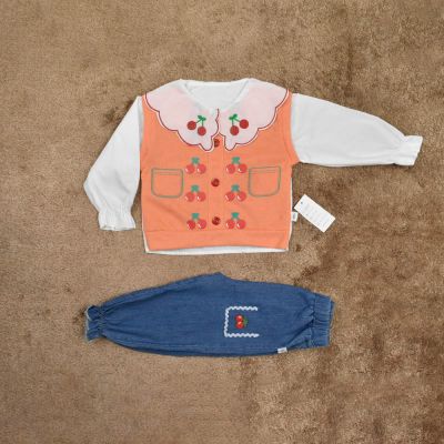 ENSEMBLE 2 pcs Orange cerise
