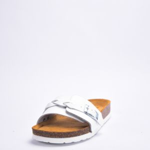  BIRKSBOT  CUIR BLANC