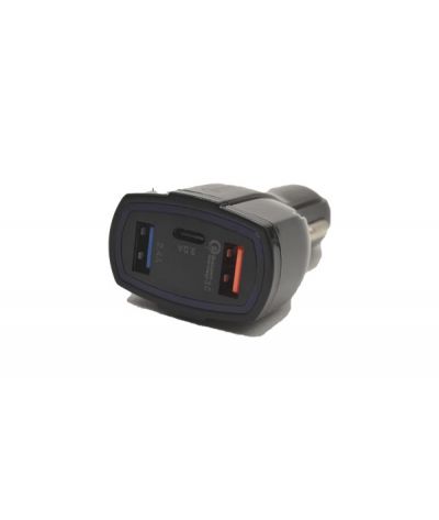 CAR CHARGER TYPE- C .2 USB . 7 A