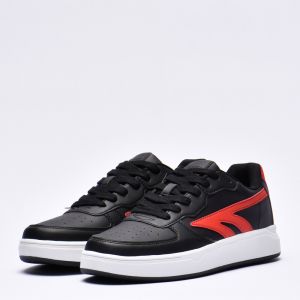 HI TEC VARSITY COURT BLACK RED
