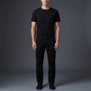 DEPART PANTALON JEAN DEPART REGULAR HOMME NOIR