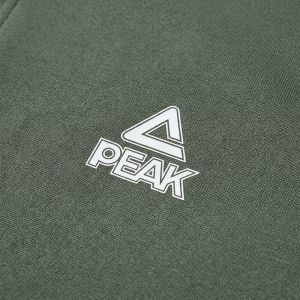 Peak Knitted Tracksuit Khaki