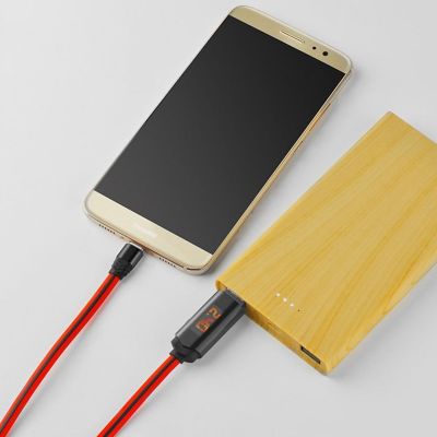 Cable “U29 LED” charging data Micro-USB