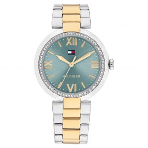 Montre Tommy Hilfiger Two-Tone Steel Light Blue Dial