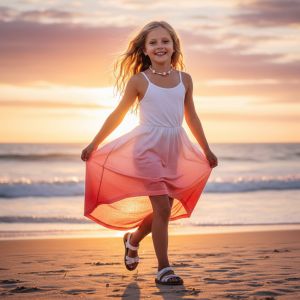 PEPPERTS ROBE D'ÉTÉ FILLE	