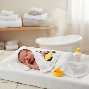 BABYLINE SERVIETTE 0013207_036 ROUGE