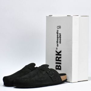 BIRKSBOT NUBUCK NOIR PLANTA NOIR