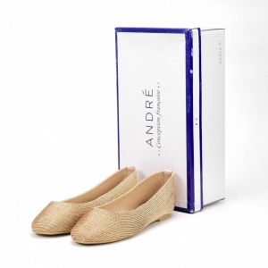 ANDRÉ BALLERINES PAPAYA FEMME