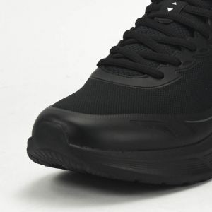PEAK TRAINING RUNNING SHOES-ALL BLACK