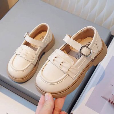 Chaussure Bande de nœuds Beige