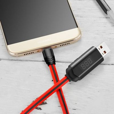 Cable “U29 LED” charging data Micro-USB