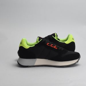 BASKET SUN68 JAKI 2.0 FLUO 11 NERO