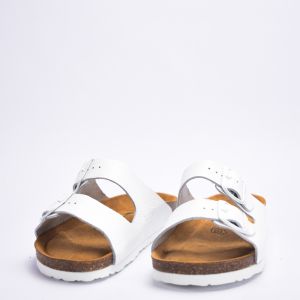  BIRKSBOT  CUIR BLANC