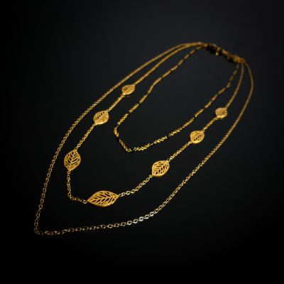 collier triple chaine N67