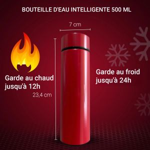 BOUTEILLE D\'EAU INTELLIGENTE 500 ML