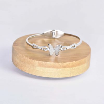 BRACELET PAPILLION À DEUX DIAMANTS