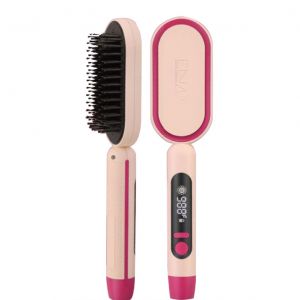 ENZO PROFESSIONAL Peigne Pour Cheveux Chauffante Lissante Pro 988F°