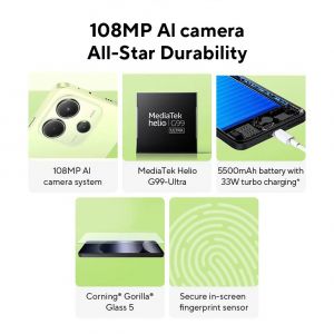 REDMI NOTE 14 6/128GB Midnight Black