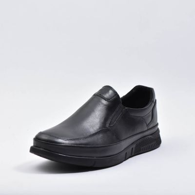 MOCASSINS CUIR NOIR
