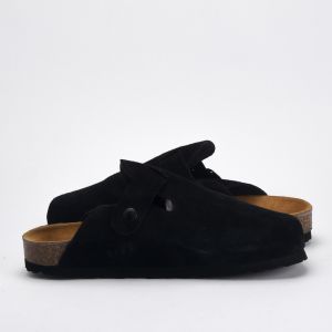 SABOT BIRK DAIM NOIR