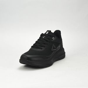 PEAK TRAINING RUNNING SHOES-ALL BLACK