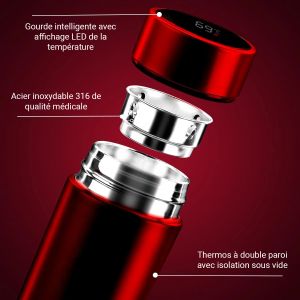 BOUTEILLE D\'EAU INTELLIGENTE 500 ML