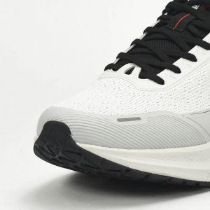PEAK CUSHION RUNNING SHOES-LT.GREY/BLACK