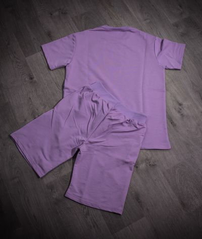 ENSEMBLE VIOLET MOTIF *FLAME*