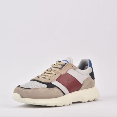LA MARTINA SCARPA UOMO CAMOSCIO TEX FABRIC 
