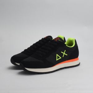 BASKET SUN68 TOM FLUO 11 NERO 