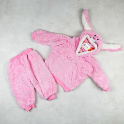 ENSEMBLE LAPIN ROSE -GEEK RABBIT