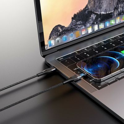 Hoco U99 1.2m 1m 2m Magnetic Pd Type-c 100w Fast Charger Cable For Iphone