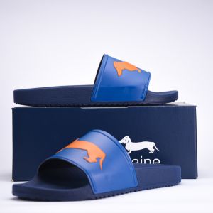 CIABATTA UOMO EVA - LOGO AVIO - ARANCIO