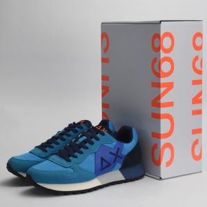 BASKET SUN68 JAKI SOLID 13 TURCHESE