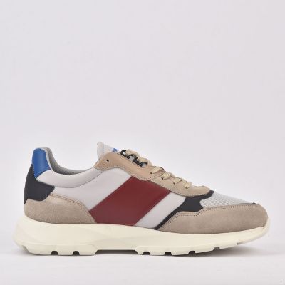 LA MARTINA SCARPA UOMO CAMOSCIO TEX FABRIC 
