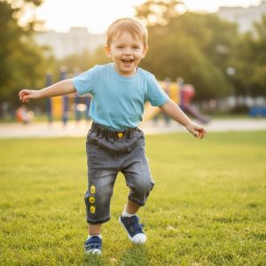 SHORT JEANS noir  MOTIF petits poussins 