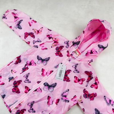 VESTE CAWET ROSE -MOTIF PAPILLON