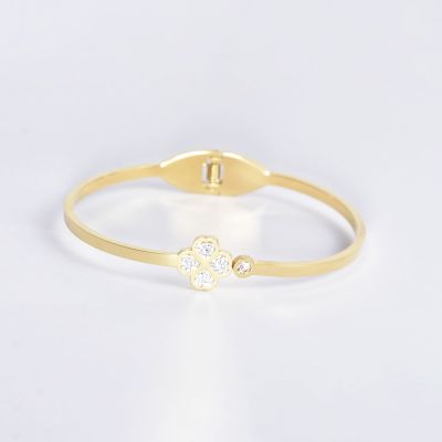 BRACELET TRÈFLE LUNAIRE