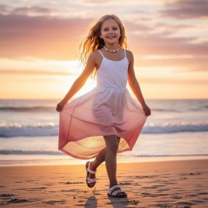 PEPPERTS ROBE D'ÉTÉ FILLE