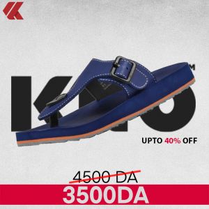 CLAQUETTE AA54M NAVY BLUE -KITO
