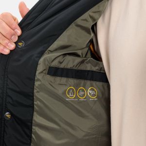 CAMEL ACTIVE Functional jacket with diamond quilting