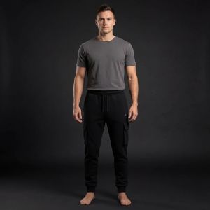 DEPART JOGGING CARGO SLIM HOMME NOIR